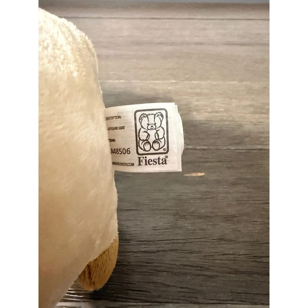 Fiesta Square Goat Tan Cube‎ Plush